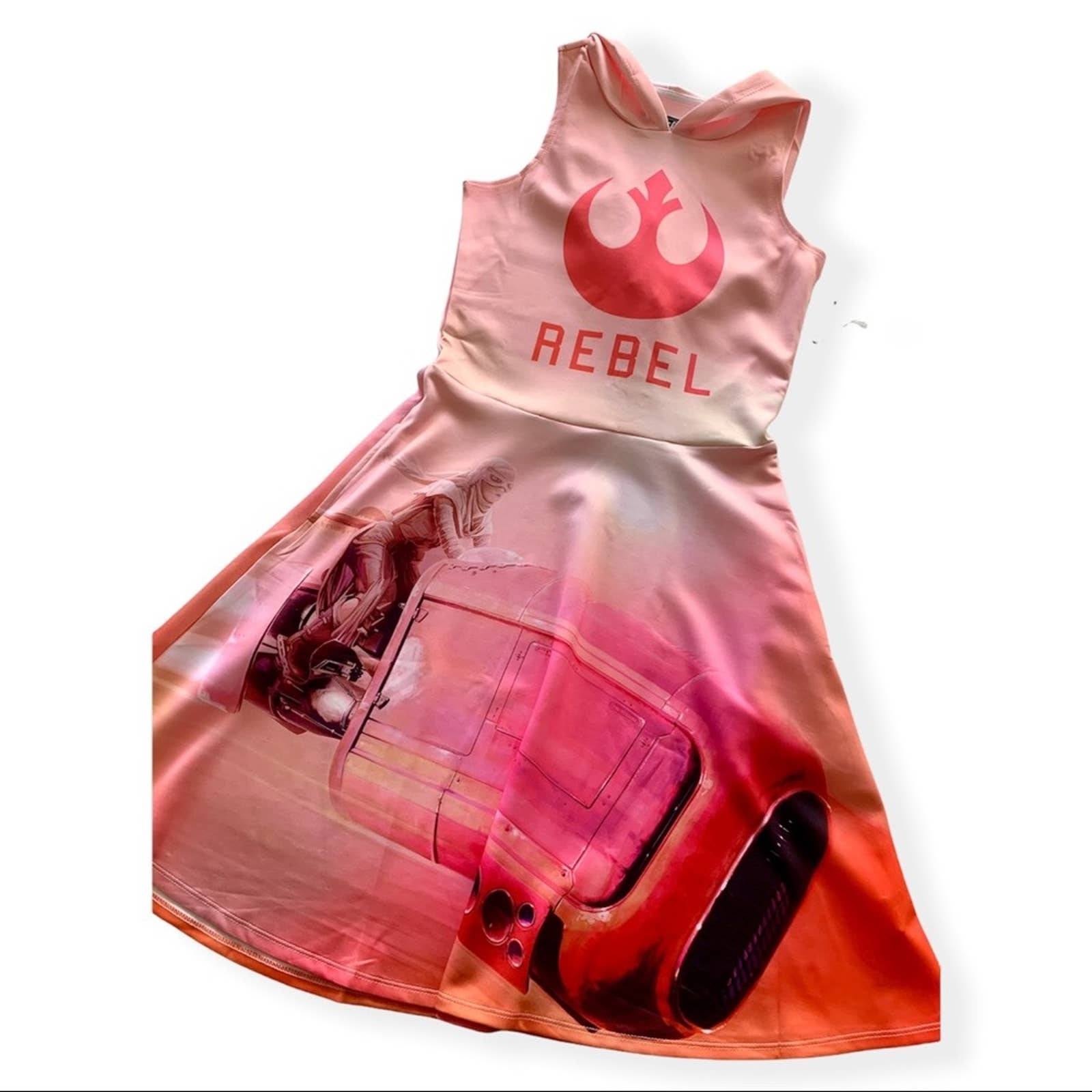 Star Wars Rebel Vehicle Hooded Tank Dress Star Wars Rebel Vehicle Hooded Tank Dress